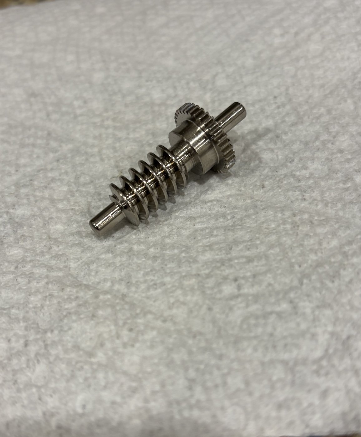 Redesigned metal spur gear